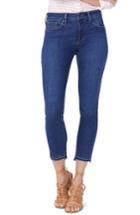 Women's Nydj Alina Release Step Hem Ankle Jeans - Blue