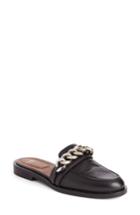 Women's Givenchy Chain Strap Loafer Mule Eu - Black