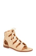 Women's Corso Como Sunrise Ghillie Gladiator Sandal .5 M - Beige