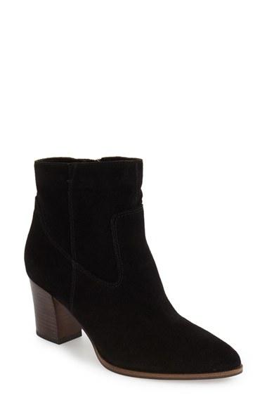 Women's Sarto By Franco Sarto 'echelon' Block Heel Bootie M - Black