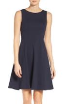 Women's Eliza J Seamed Fit & Flare Dress - Blue