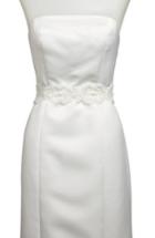 Women's Alma Novia Beaded Sash, Size - Natural