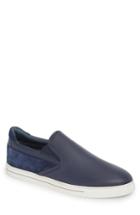 Men's Ted Baker London Patroy Perforated Slip-on Sneaker .5 M - Blue