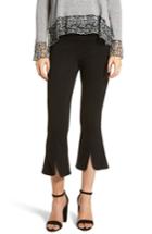 Women's Bailey 44 Pshaw Split Cuff Crop Pants - Black
