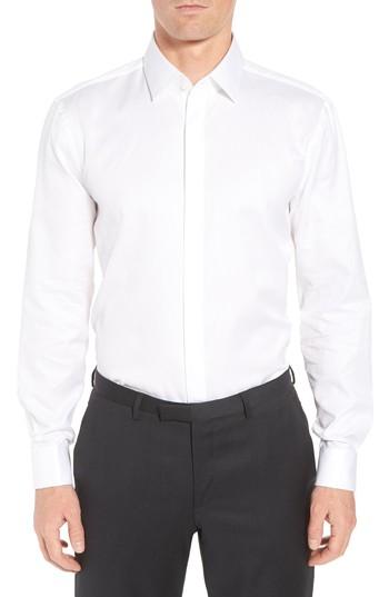 Men's Boss Myron Sharp Fit Tuxedo Shirt