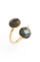 Women's Elise M. Arabesque Semiprecious Stone Adjustable Ring