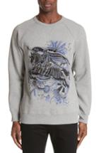 Men's Burberry Kaneford Standard Fit Sweatshirt - Grey