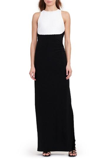 Women's Lauren Ralph Lauren Column Gown