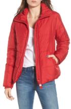 Women's Maralyn & Me Rail Quilted Puffer Jacket - Red