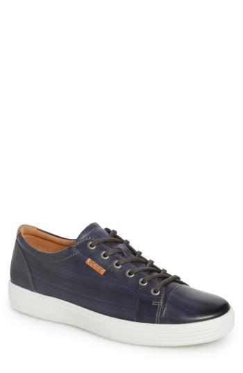 Men's Ecco Soft 7 Sneaker -7.5us / 41eu - Blue