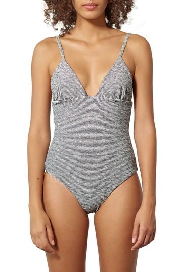 Women's Mara Hoffman Virginia One-piece Swimsuit - Black
