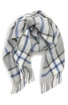 Women's Sole Society Windowpane Plaid Scarf