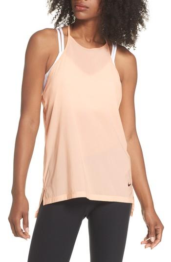 Women's Nike Flex Training Tank - Orange