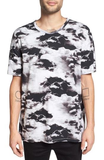 Men's Zanerobe 'rugger' Oversize Crewneck T-shirt - Black