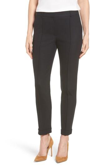 Women's Boss Acrila Cuffed Straight Leg Trousers