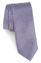 Men's Nordstrom Men's Shop Iris Solid Silk Skinny Tie