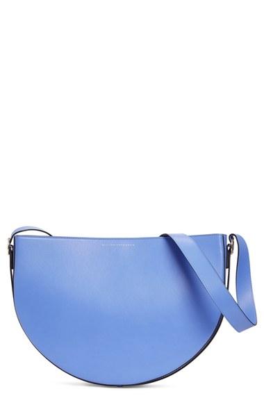 Victoria Beckham Baby Half Moon Calfskin Leather Bag -