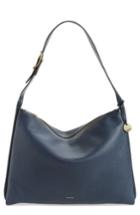Skagen Anesa Leather Shoulder Bag - Blue