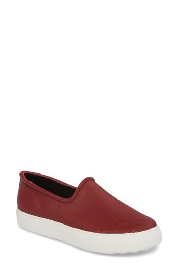 Women's Cougar Rainy Day Waterproof Slip-on Sneaker M - Red