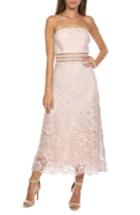 Women's Tfnc Yani Lace Strapless Midi Dress - Pink