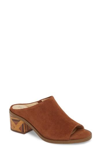 Women's Sole Society Tammie Mule M - Brown