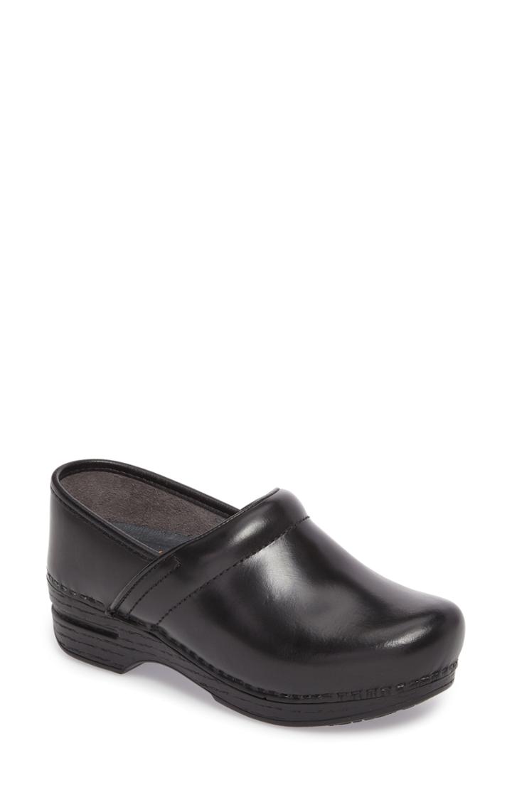 Women's Dansko Wide Pro Xp Clog .5-11us / 41eu M - Black