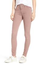 Women's Ag The Farrah High Waist Skinny Corduroy Pants - Pink