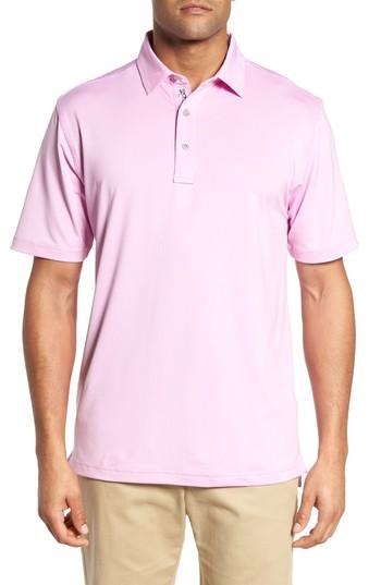 Men's Bobby Jones Xh20 Regular Fit Stretch Golf Polo - Purple