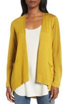 Women's Eileen Fisher Slouchy Tencel Blend Cardigan - Yellow