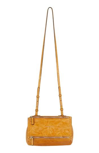 Givenchy 'mini Pepe Pandora' Leather Shoulder Bag - Yellow