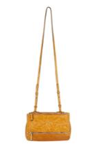 Givenchy 'mini Pepe Pandora' Leather Shoulder Bag - Yellow