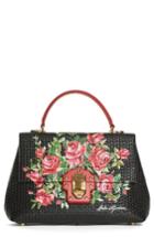 Dolce & Gabbana Lucia Leather Satchel -