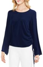 Women's Vince Camuto Drawstring Side Blouse - Blue