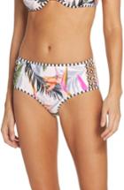 Women's Body Glove Litz High Waist Bikini Bottoms - White