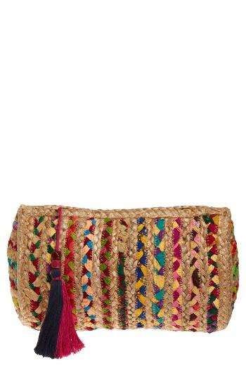 Shiraleah Mirabel Woven Clutch - Purple
