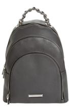 Kendall + Kylie Sloane Leather Backpack - Grey