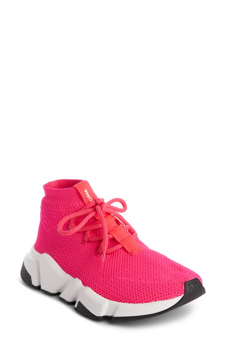 Women's Balenciaga Low Speed Lace-up Sneaker Us / 36eu - Pink