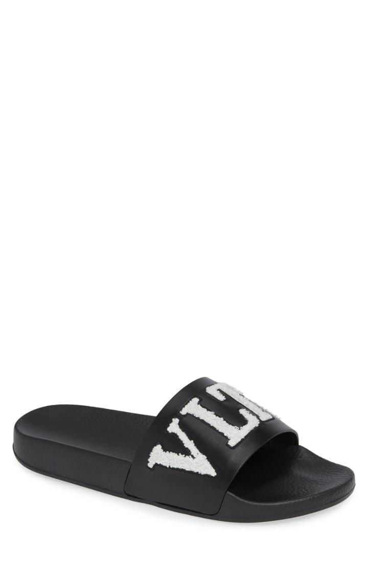 Men's Valentino Garavani Vltn Sport Slide Us / 40eu - Black