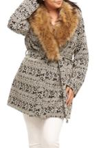 Women's Tart Rachelle Faux Fur Collar Coat