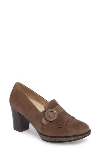 Women's Ara Becky Loafer Pump M - Beige