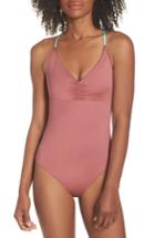 Women's Patagonia Kupala Reverse One-piece Swimsuit - Pink