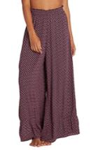 Women's Billabong Flip Out Wide Leg Pants - Blue