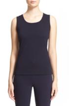 Women's St. John Collection Milano Knit Tank, Size - Blue