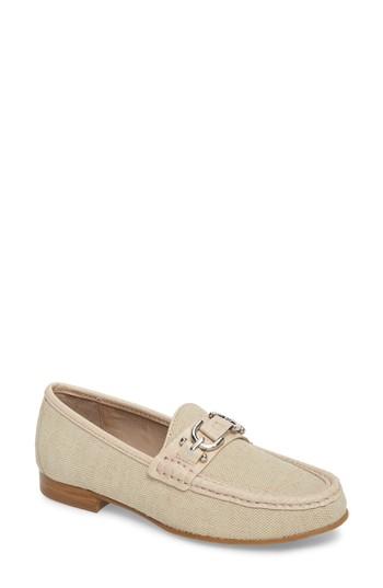 Women's Donald Pliner Suzy Loafer .5 M - Beige