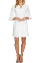 Women's Cece Bell Sleeve Eyelet A-line Dress