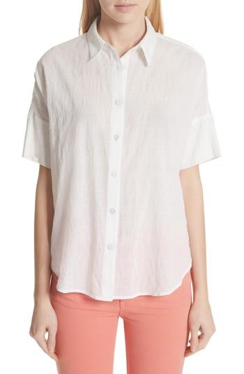 Women's Rag & Bone/jean Tie Shirt - White