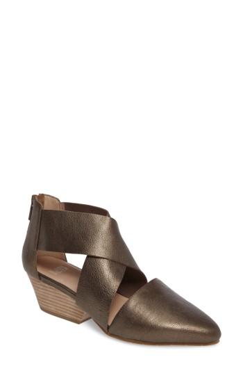 Women's Eileen Fisher Vera Strappy Pump .5 M - Metallic