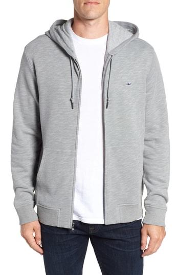 Men's Vineyard Vines Zip Hoodie - Grey