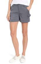 Women's Wit & Wisdom High Rise Tencel Shorts - Grey