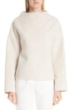 Women's Mansur Gavriel Funnel Neck Double-face Cashmere Sweater Us / 36 It - Beige